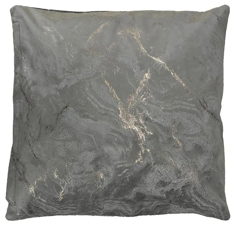 Obliečka Plain Velvet YX503 40x40cm šedá