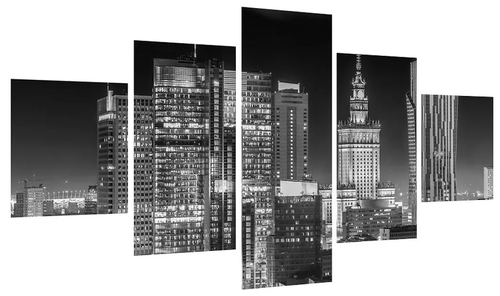 Čiernobiely obraz New Yorku (K012196K12570)