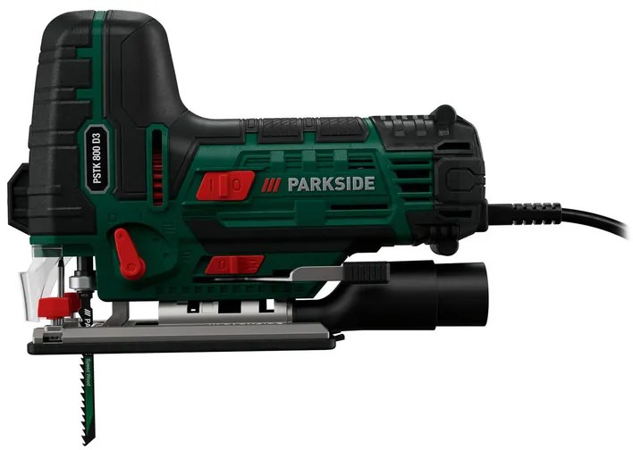 Parkside® Priamočiara kyvadlová píla Pstk 800 D3 + 2-stupňová elektrická vŕtačka PNS 300 B3 (800011447)