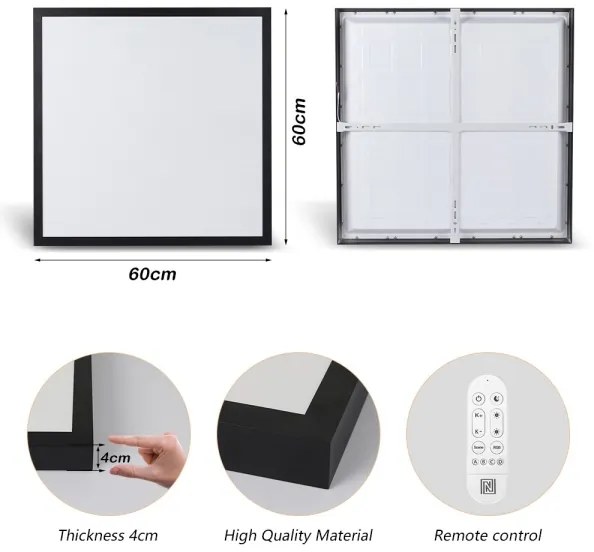 Immax NEO 07279L -LED Stm. kúpeľňové svietidlo FRAME 50W/230V IP44 Wi-Fi Tuya+DO