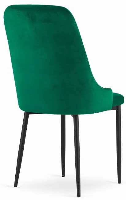 Set jedálenských stoličiek CAPRI zelené (4ks)
