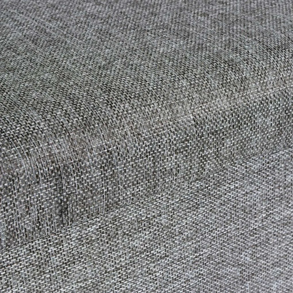 Taburet s úložným priestorom DIEGO L sivý