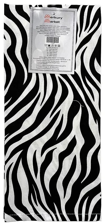 Kuchynská utierka OTC-12476 45x70 cm zebra