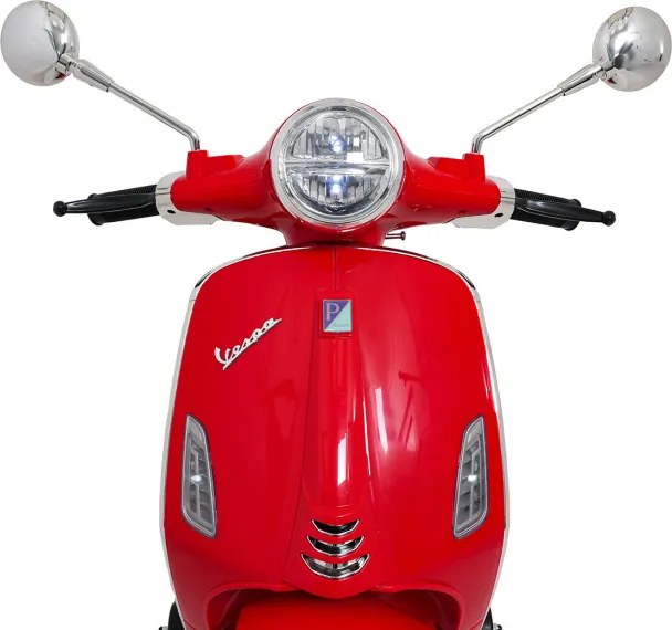 Elektrický skúter Vespa ROMA červený