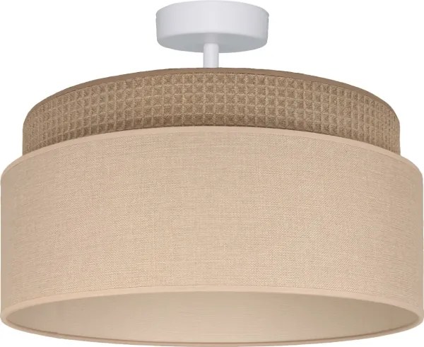 Brilagi - Prisadený luster PADOVA 1xE27/60W/230V, priemer 40 cm, béžový