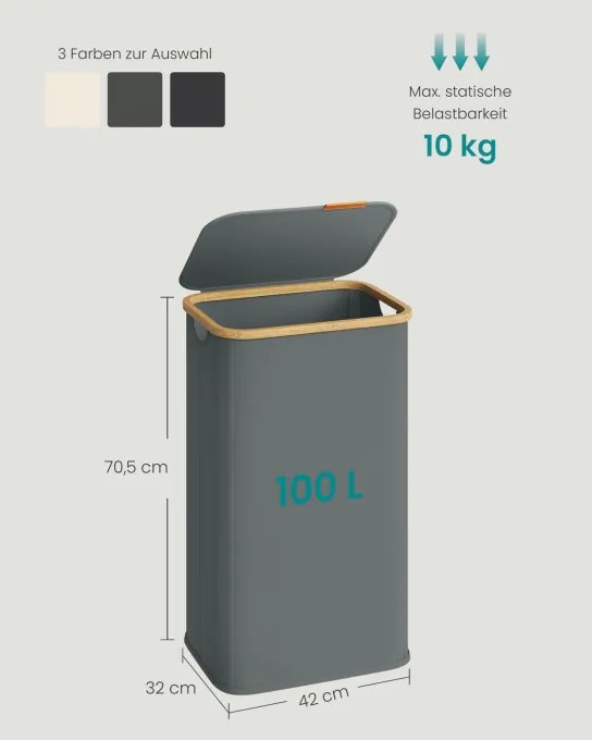 Kôš na bielizeň LCB518GN01