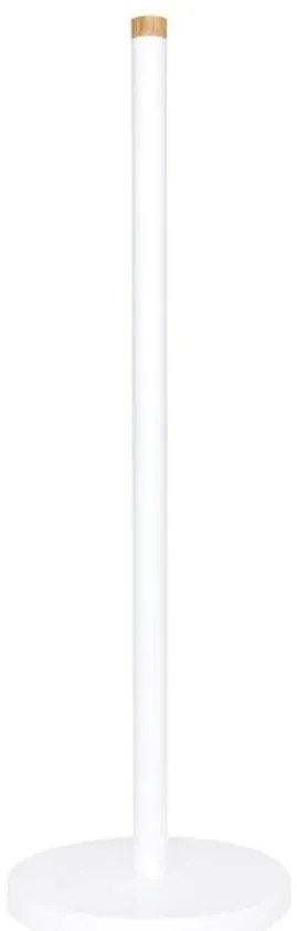 Stojan na toaletný  papier biely/bambus p.sp1-wht-b