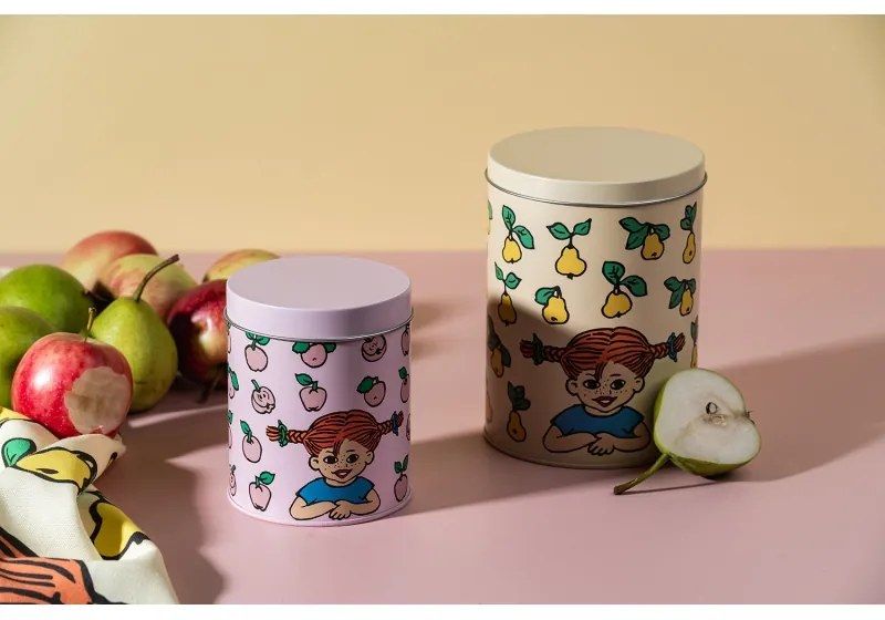 Set dóz Pippi Fruits 2 ks, smalt