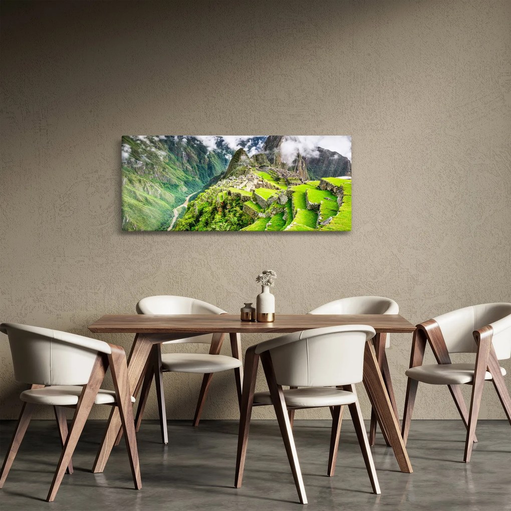 Obraz - Machu Picchu (120x50 cm)