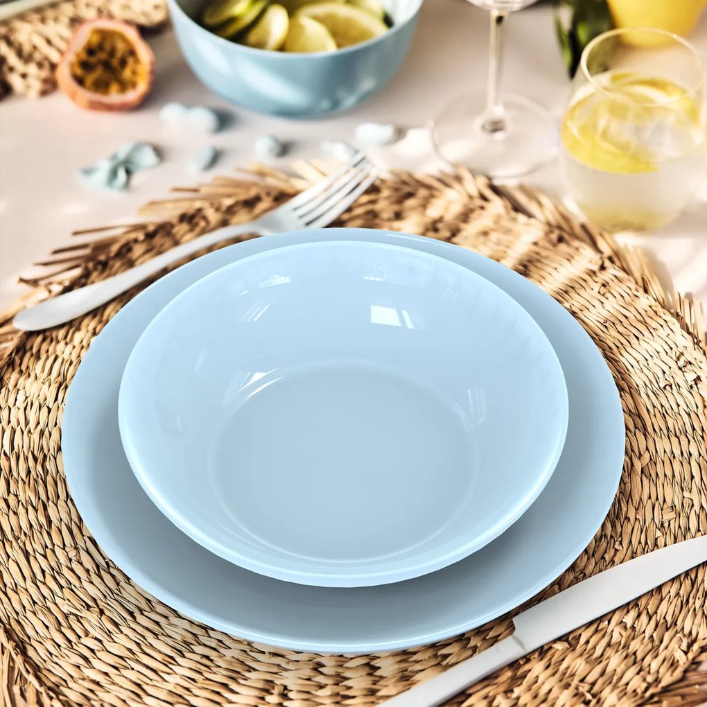 Luminarc 18-dielna jedálenská súprava Apy Paradise Blue