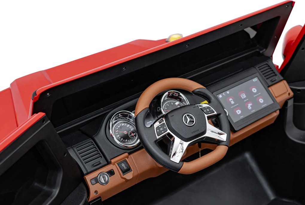 Ramiz Mercedes Benz MAYBACH G650 STRONG vozidlo Červená