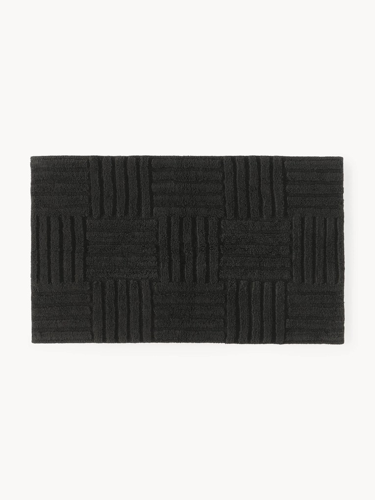 Protišmyková kúpeľňová predložka's reliéfnou štruktúrou Tianna