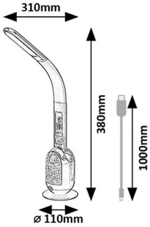 Rabalux FIGEN LED stolná lampa 74230