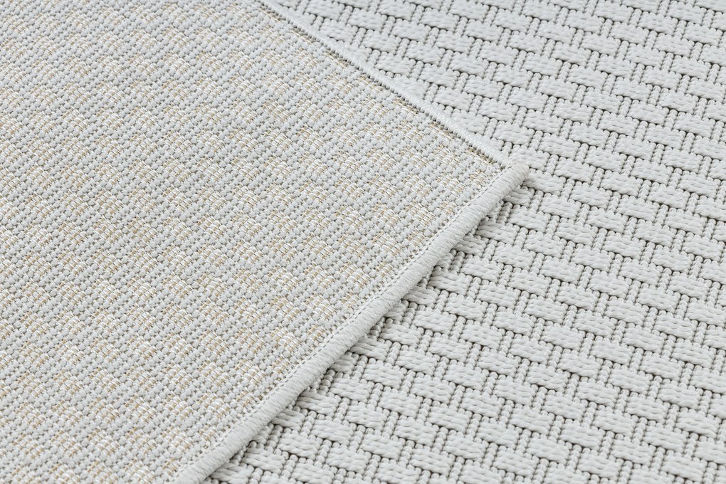 Koberec TIMO 6272 SIZAL exteriérový, biely