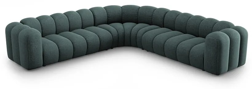 Tyrkysová ženilková modulárna rohová pohovka Lupine – Micadoni