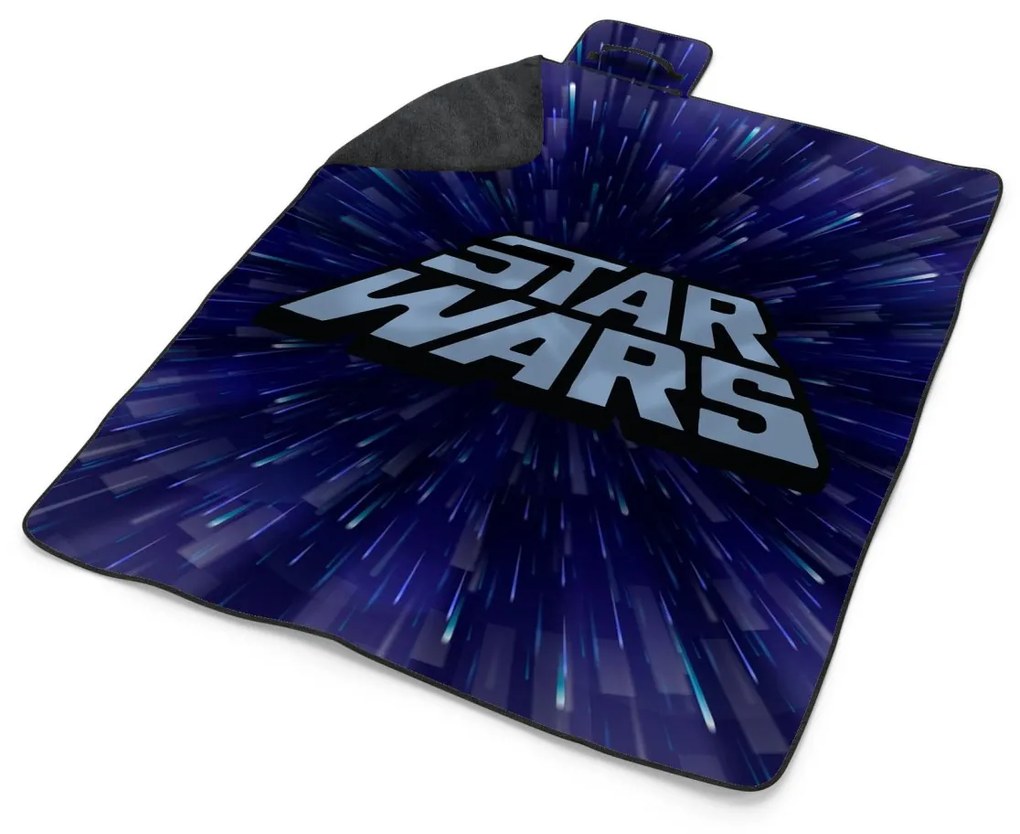 Sablio Plážová deka Star Wars Vesmír: 200x140 cm