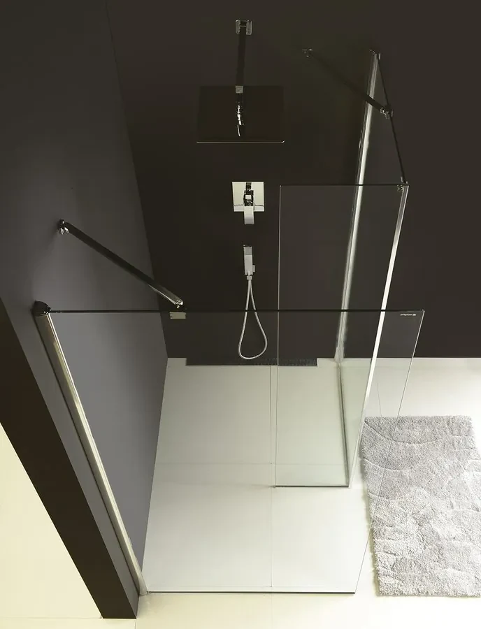Polysan Polysan, MODULAR SHOWER prídavný panel na inštaláciu na stenu modulu 2, 1200 mm, pravý, MS2B-120R