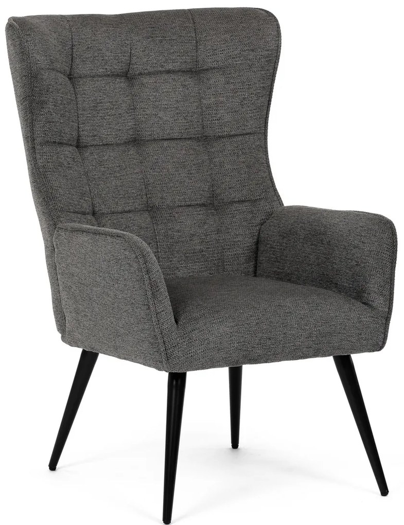 Relaxačné kreslo 315 GREY2, tmavošedé