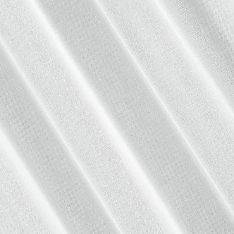 Biela záclona REBECCA so štruktúrou jemného dažďa 140X250 cm