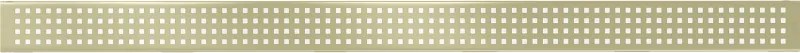 Mexen Flat M08 krytka žľabu 80 cm, zlatá matná, 1A25080