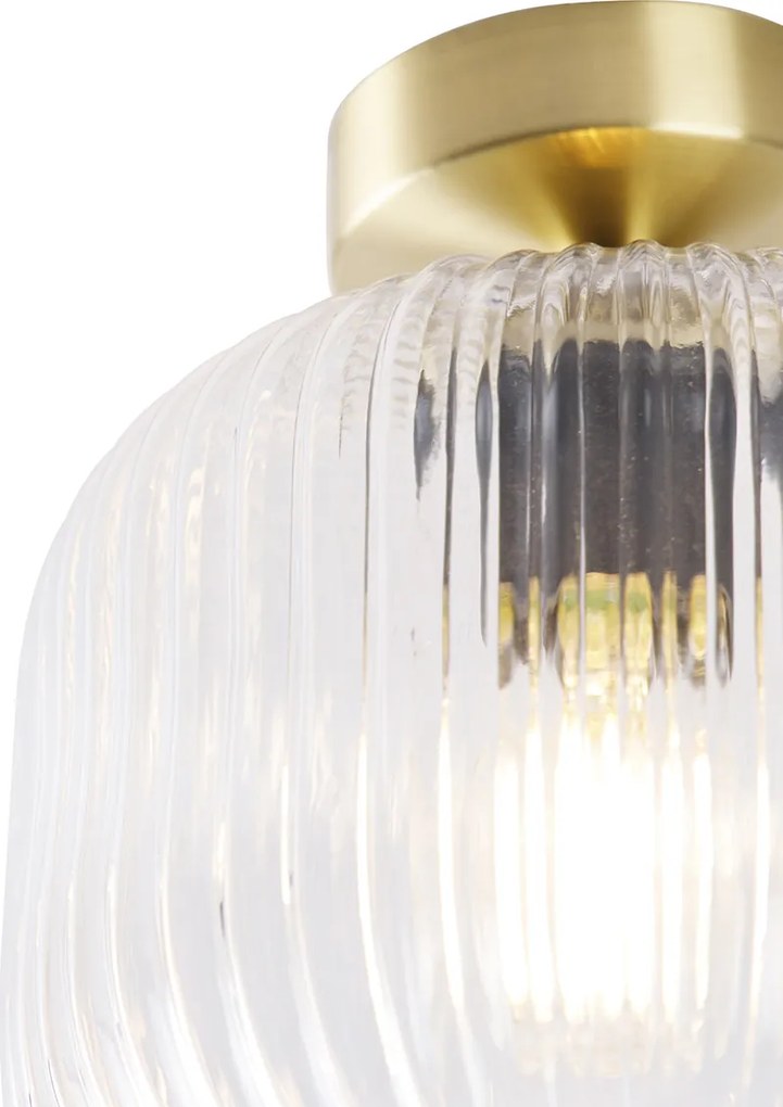 Inteligentné stropné svietidlo mosadz vrátane Wifi A60 - Karel