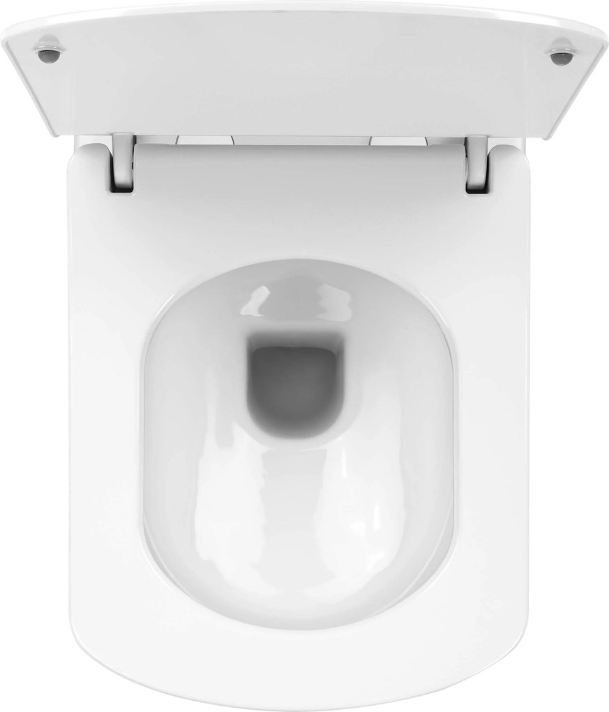 Deante Anemon Zero, závesné wc RimFree, 51 x 37 cm, biela, CDZ_6ZPW