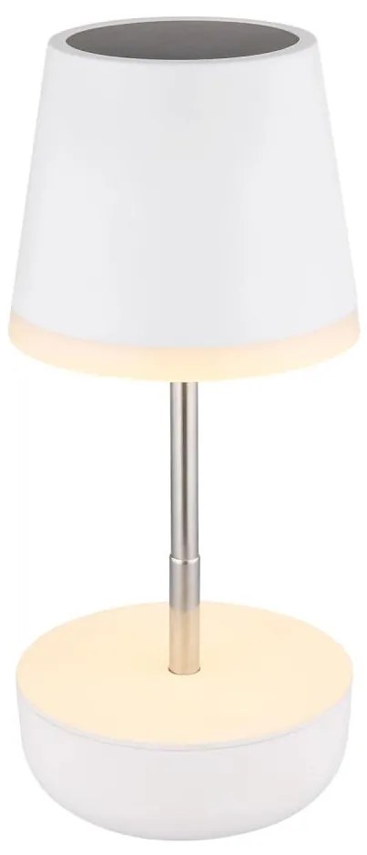 Globo 36638W - LED Solárna lampa 10xLED/0,06W/3V IP44 biela