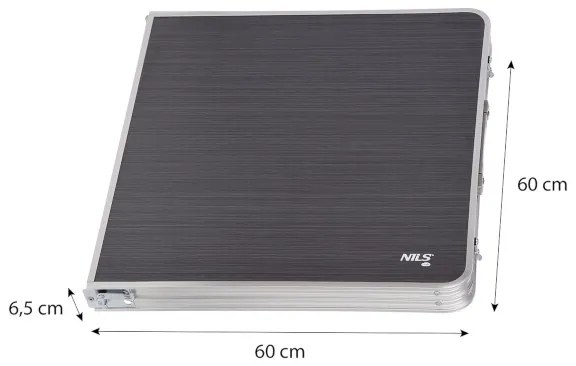 Sada skladacieho kempingového stola a stoličiek NILS Camp NC1633