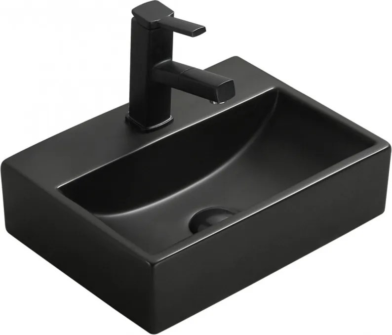 Mexen MINI umývadlo, 40x30 cm, čierna-matná, 21094085
