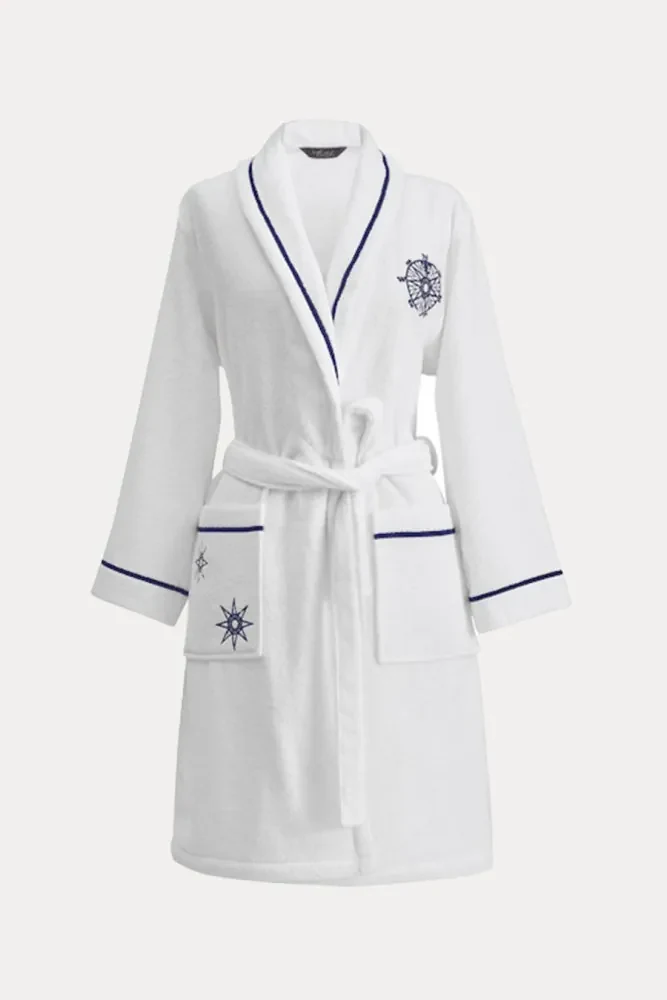 Soft Cotton Dámsky krátky župan MARINE LADY