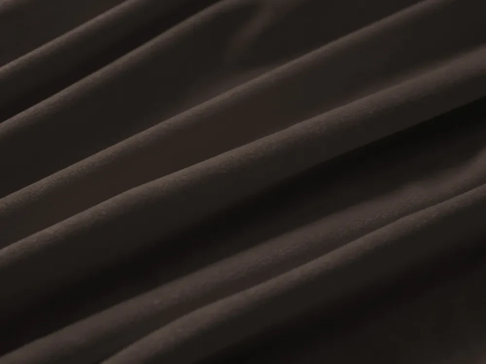 Biante Zamatový záves Velvet Prémium SVP-016 Tmavo hnedý - šírka 270 cm 270x140 cm