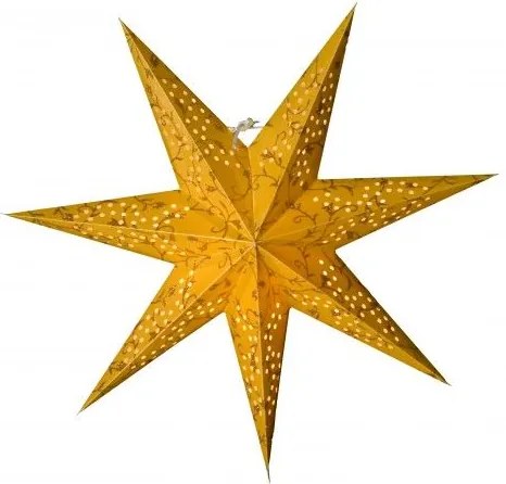Watt & VEKE Závesná hviezda Beatrix Gold 44 cm