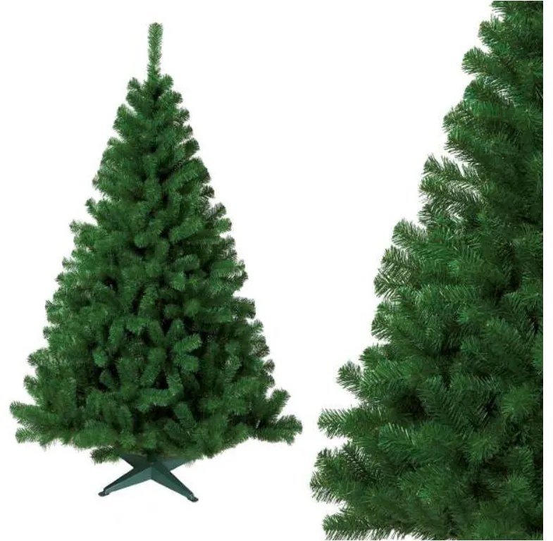 Umelý 3D vianočný stromček BOROVICA zelená 220 cm