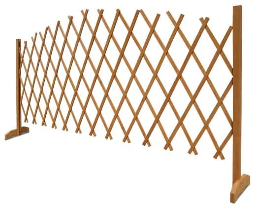 InternetovaZahrada Záhradný mriežkový plot 200x107 cm - prírodný