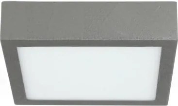Kúpeľňové svietidlo LINEA Box SQ LED šedá 8230N