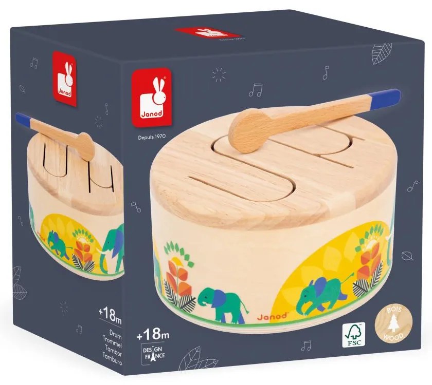 GIOIA - Drevený bubienok