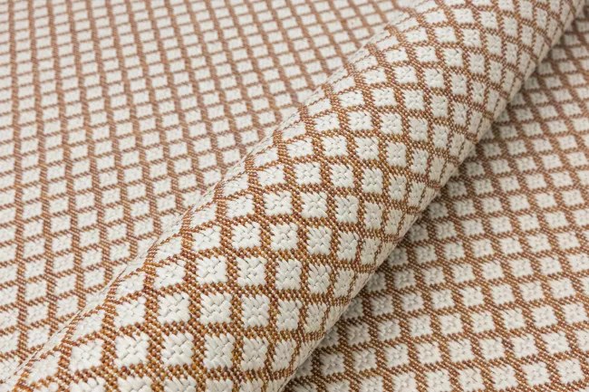 Obojstranný koberec BRUSSELS 206074/10410 Cayenne krémový / terakotový