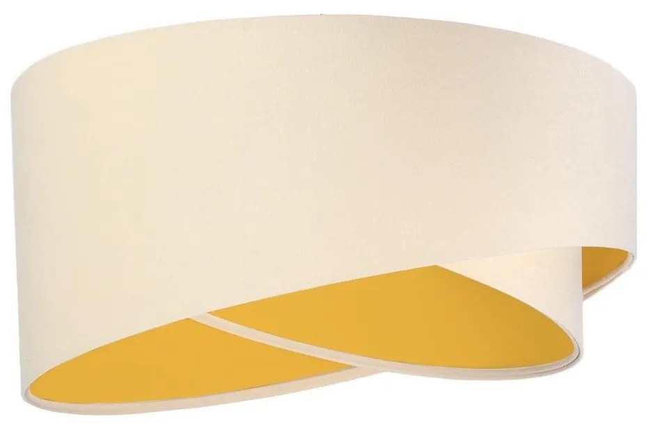 Tienidlo univerzálne GALAXY E27 pr. 45 cm krémová/zlatá