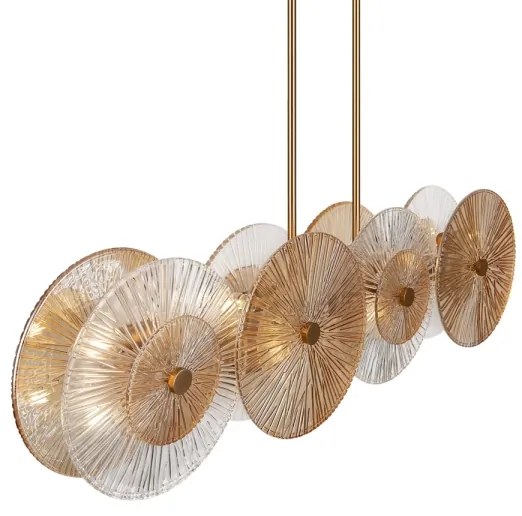 Maytoni MOD007PL-08G1 - Luster na tyči ASTER 4xE14/40W/230V