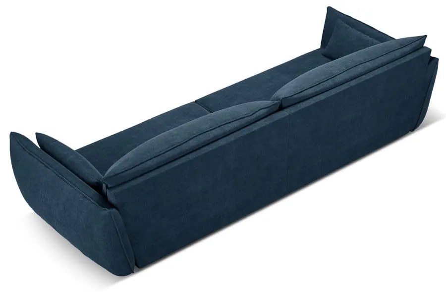 Tmavomodrá pohovka 248 cm Vanda - Mazzini Sofas