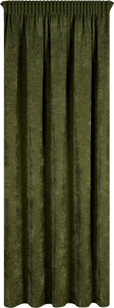 ZÁVES NA PÁSKE VANI 140X270 CM OLIVOVÁ
