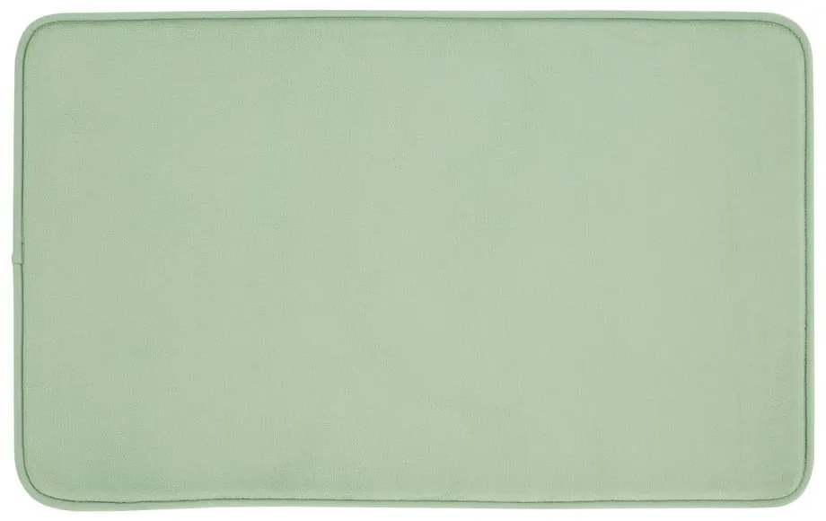 Svetlozelená kúpeľňová predložka z pamäťovej peny 50x80 cm – Catherine Lansfield