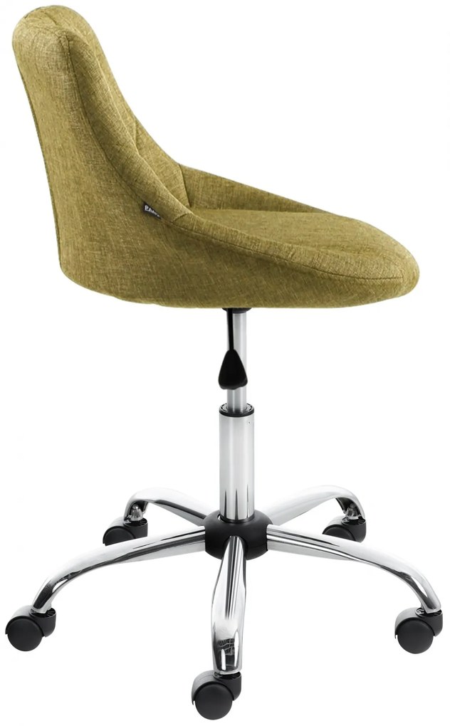 Pracovná stolička Lazio - látka - Zelená