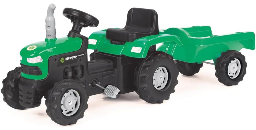 Buddy Toys Šlapací traktor s vozíkem BPT 1013