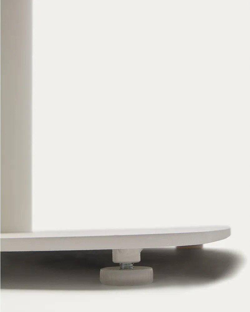 Kovový záhradný jedálenský stôl 68x68 cm Dina – Kave Home