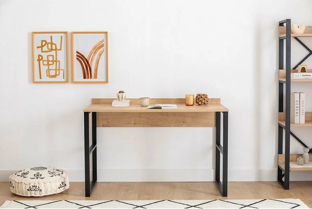 Pracovný stôl Deha Black and Sapphire Oak