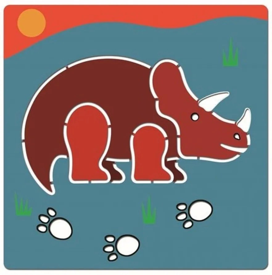 Kresliace šablóny – Dinosaury
