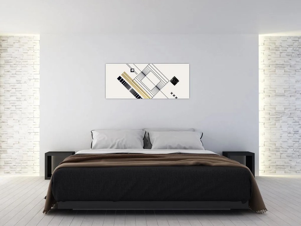 Obraz - Geometrické tvary N⁰6 (120x50 cm)