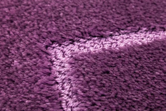 Kúpeľňový koberček INEZ fialový