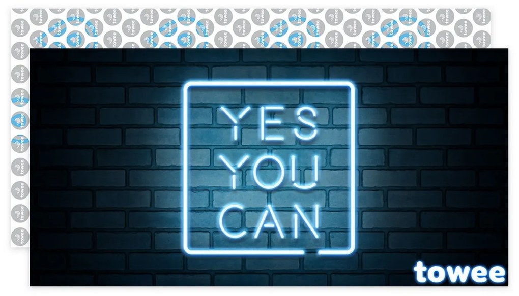 Towee Rýchloschnúca osuška YES YOU CAN, 80 x 160 cm